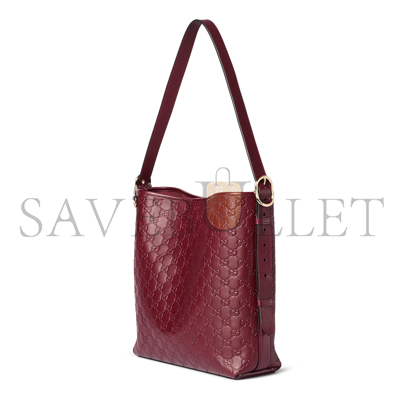 GUCCI GG EMBLEM MEDIUM SHOULDER BAG 847452 (30.5*30.5*9cm) GUCCI GG EMBLEM MEDIUM SHOULDER BAG 847452 (30.5*30.5*9cm)